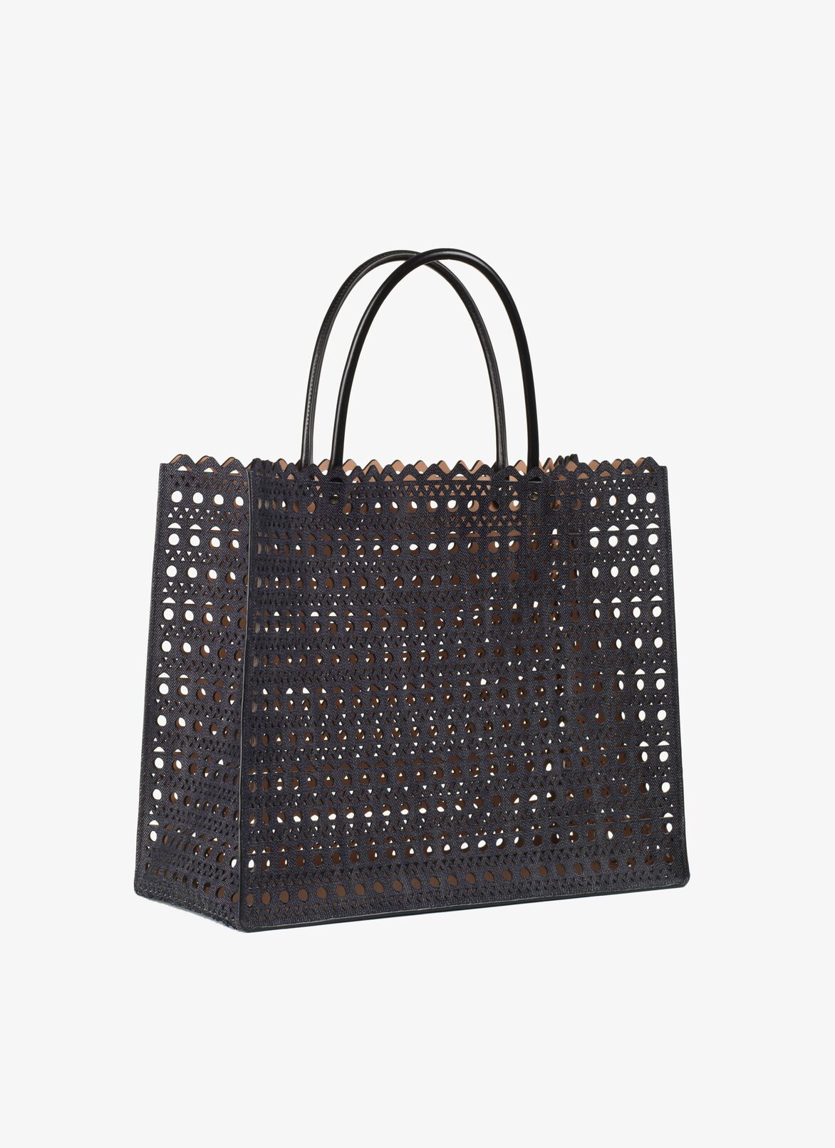 Garance 36 Tote Bag ALAÏA NIGHT BLUE GARANCE 36 TOTE BAG